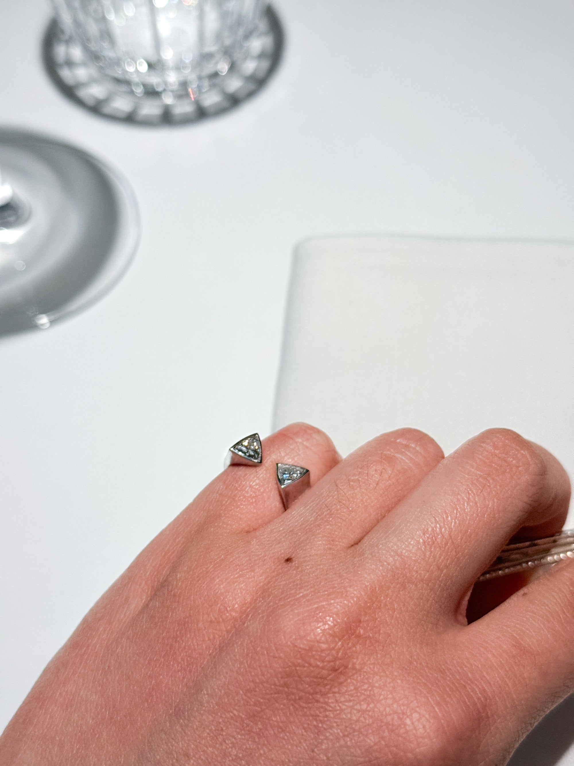TRIANGLE Open Ring
