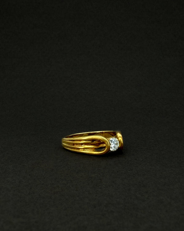 Vintage Solitaire Diamond Ring