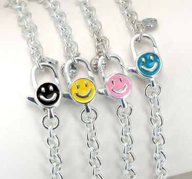 Smiley Cable Link Bracelet