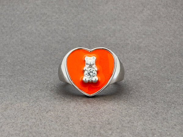 Love Gummy Signet Ring
