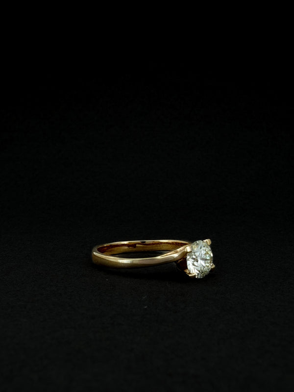 Vintage Solitaire Diamond Ring