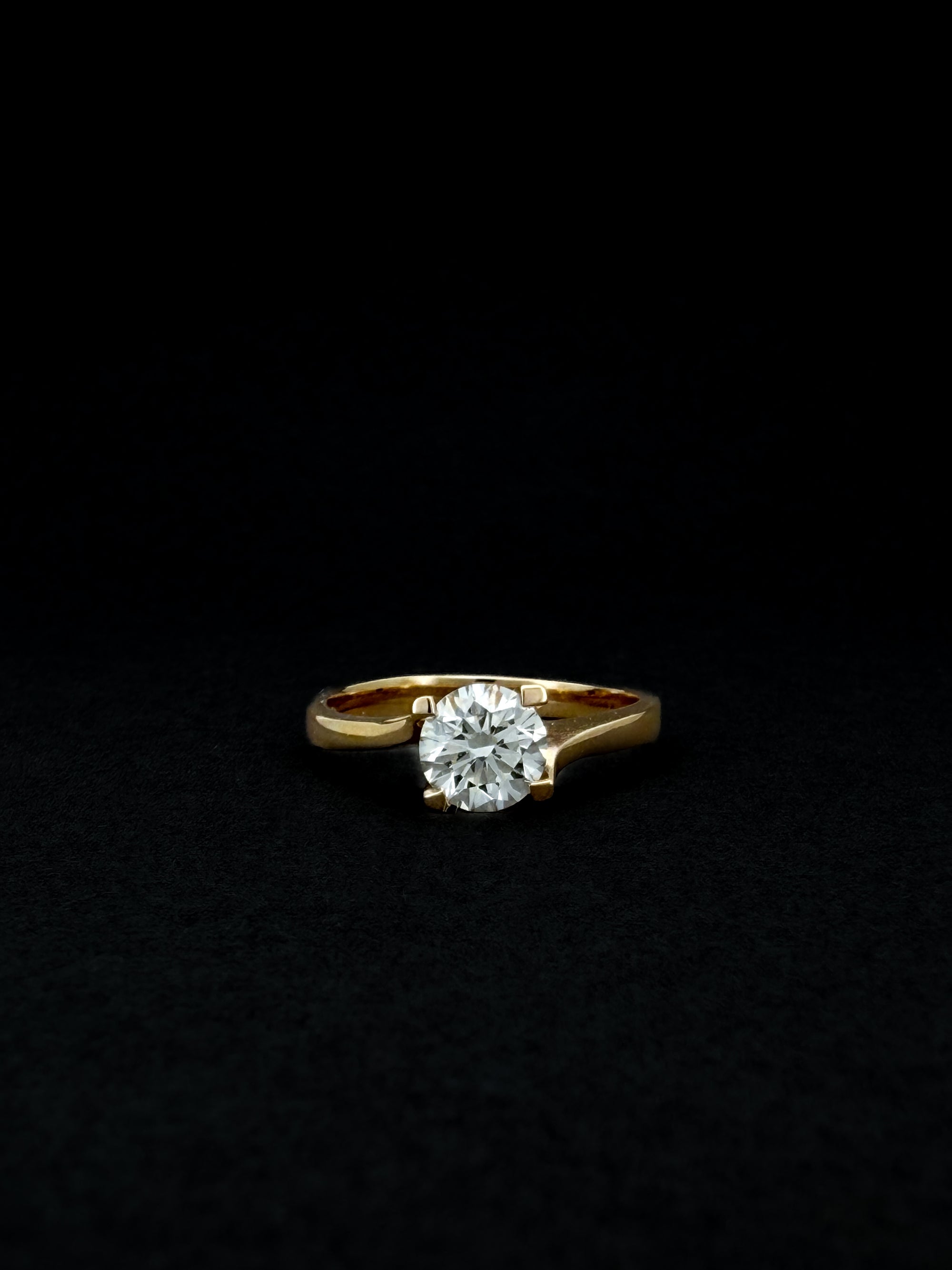 Vintage Solitaire Diamond Ring