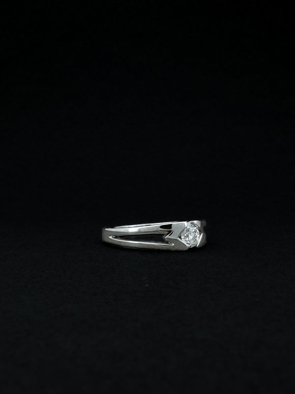 Vintage Solitaire Diamond Ring