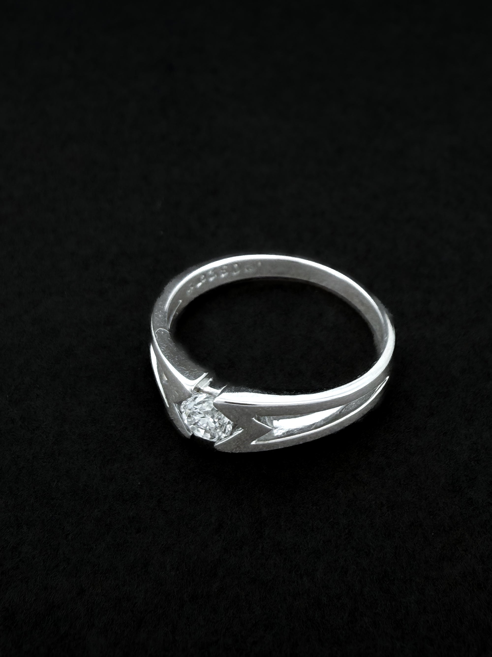 Vintage Solitaire Diamond Ring