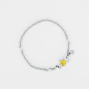 Smiley Cable Link Bracelet