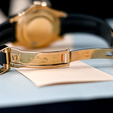 Rolex 18K Rose Gold Yatch-Master Watch