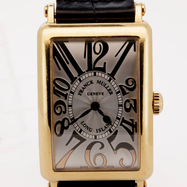Preloved Franck Muller Long Island 18K Yellow Gold  952QZ Watch